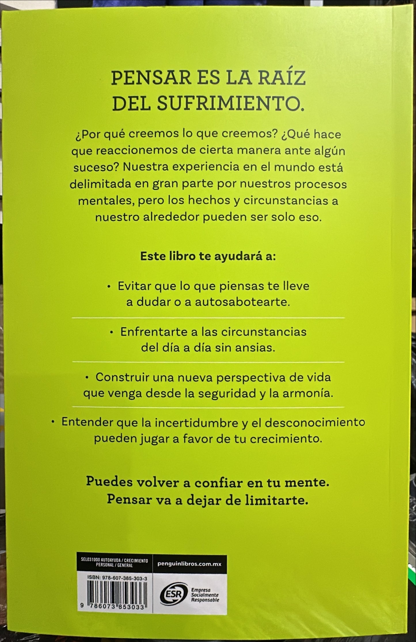 No te creas todo lo que piensas