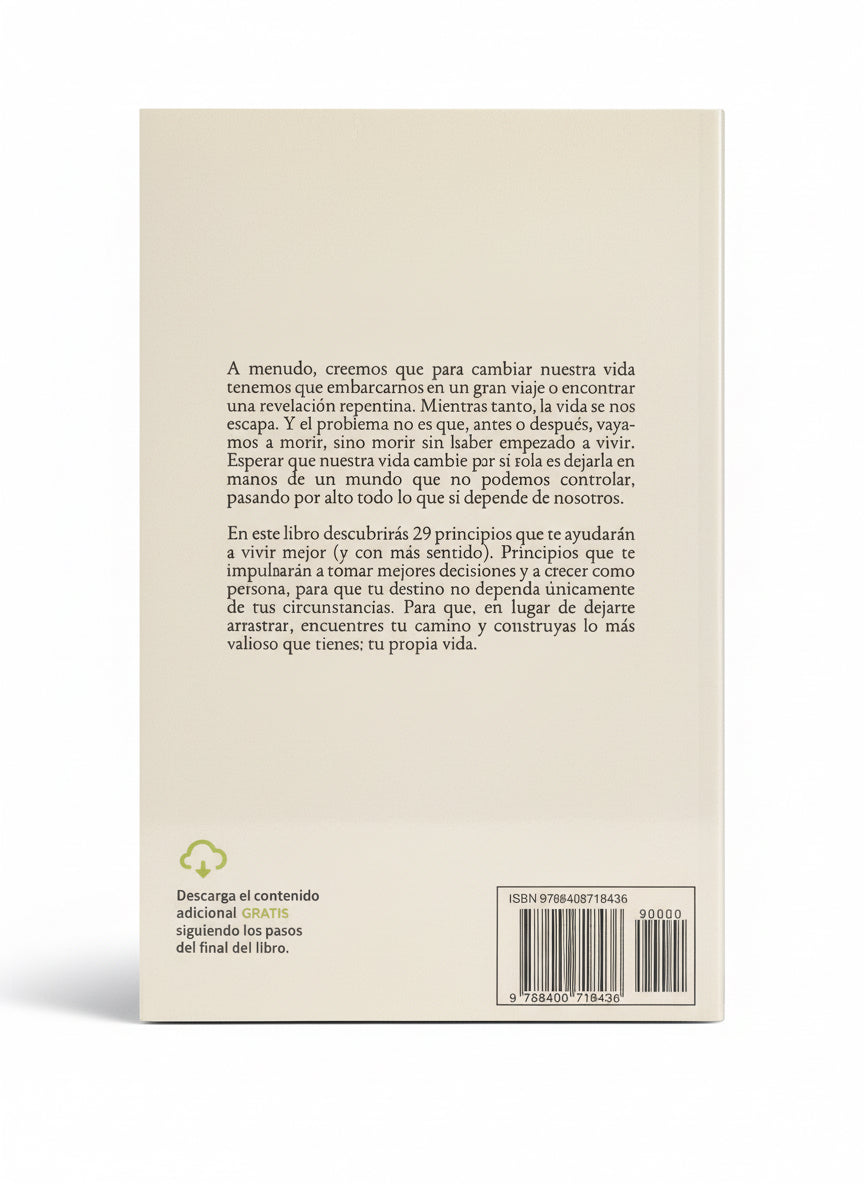 Te vas a morir y todavía no has empezado a vivir.