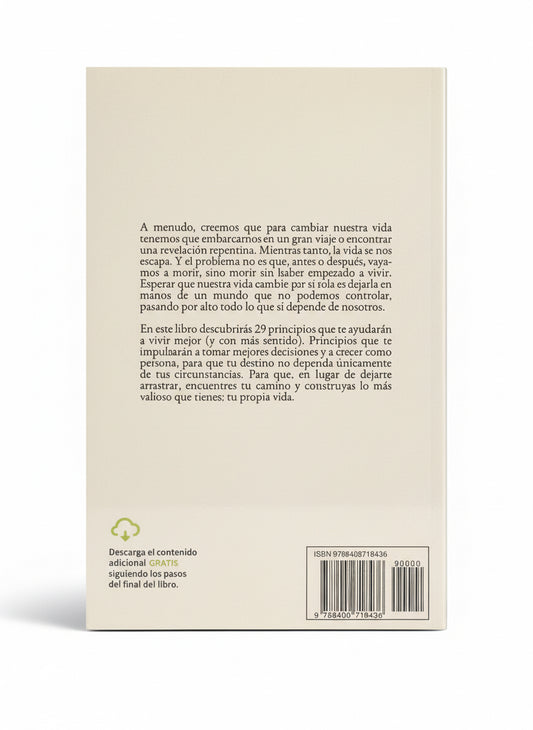 Te vas a morir y todavía no has empezado a vivir.