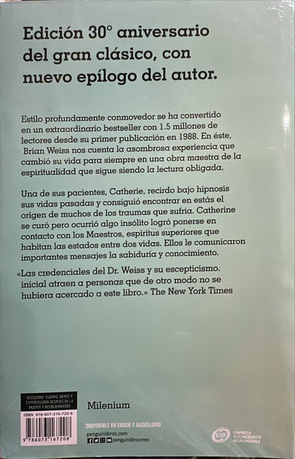 Muchas vidas, muchos maestros. Brian Weiss