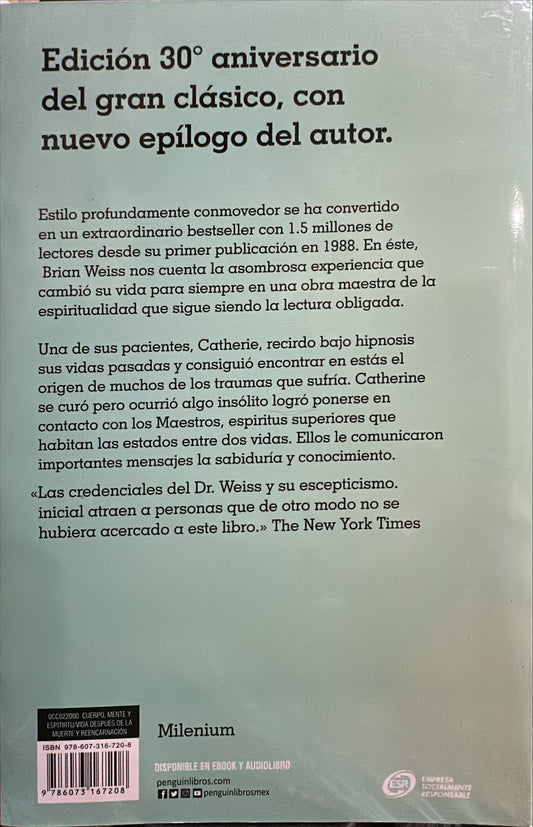 Muchas vidas, muchos maestros. Brian Weiss